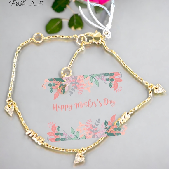 kate spade Jewelry - 🏷Kate ♠️ Spade "Love you mom" charm bracelet